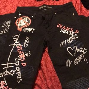 Graffiti jeans